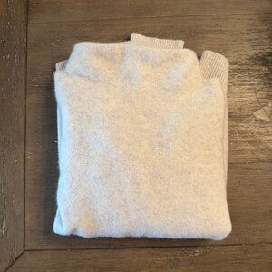 Vince Boiled Cashmere Turtleneck Pullover, Size Small